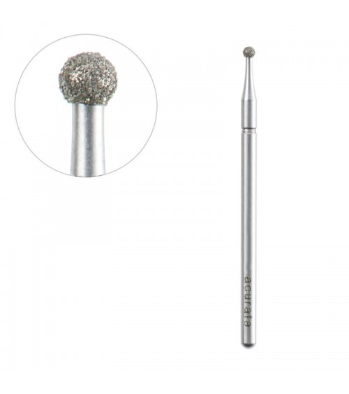 ACURATA deimantinis frezos antgalis 1,8/1,8mm