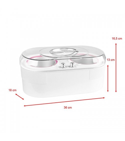 Vaško šildytuvas 2in1 400ml + 800ml 350W