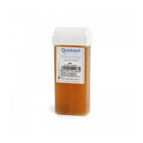 QUICKEPIL Natūralaus bičių vaško kasetė depiliacijai 110g