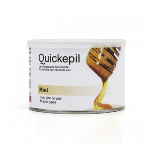 QUICKEPIL HONEY vaškas depiliacijai skardinėje 400ml