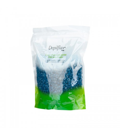 DEPILFLAX 100 Film Wax AZULEN granulinis vaškas depiliacijai 1000g