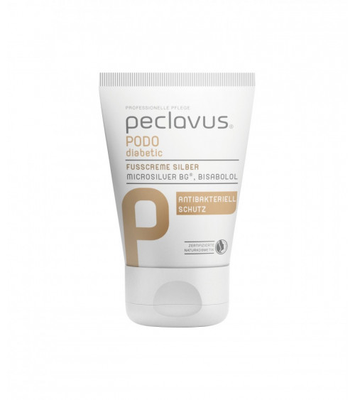 PODOdiabetic Pėdų kremas su sidabru, 30 ml
