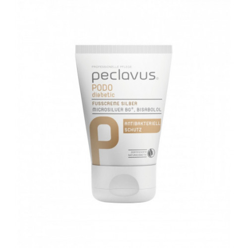 PODOdiabetic Pėdų kremas su sidabru, 30 ml
