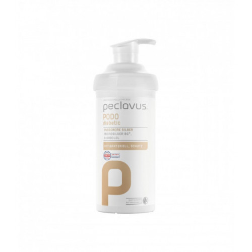 PODOdiabetic Pėdų kremas su sidabru, 500 ml