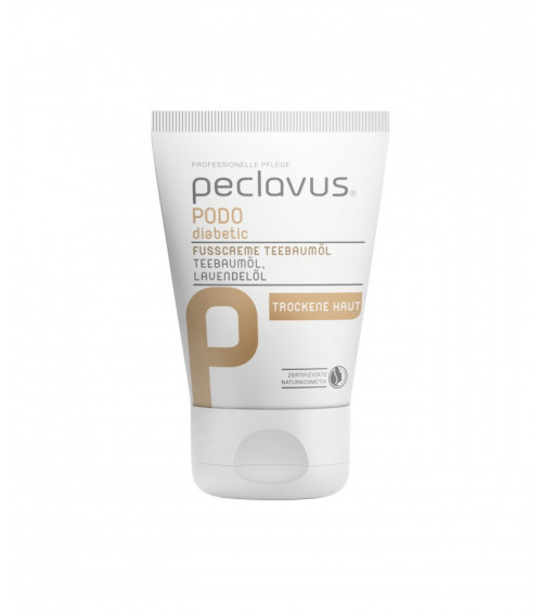 PODOdiabetic Pėdų kremas su arbatmedžių aliejumi, 30 ml