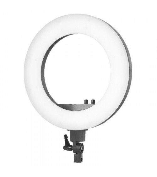Lempa makiažui vizažui su stovu LED RING 18, 48W