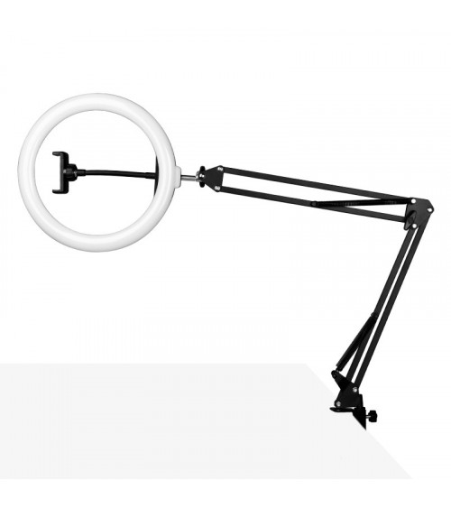 Žiedinė lempa fotosesijoms LED RING 10 LIGHT, 8W