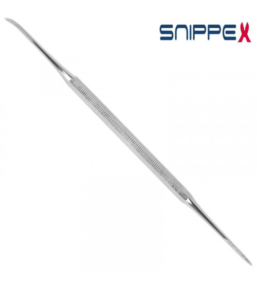 Pedikiūro kampinė įaugusių nagų dildė dvipusė SNIPPEX 13cm