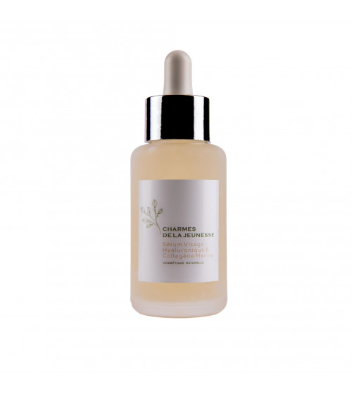 Serumas Veidui su Jūriniu Kolagenu ir Hialurono Rūgštimi Sérum Visage Hyaluronique & Collagen Marine