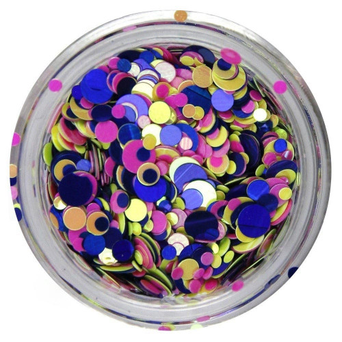 Blizgučiai Konfeti Nagams Confetti Mix Nr10