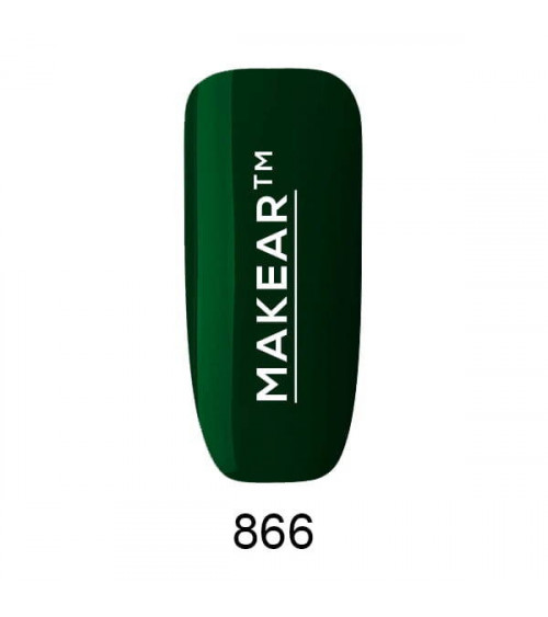 Gelinis nagų lakas Makear - 866 One Two Tree - 8ml