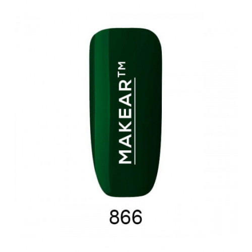 Gelinis nagų lakas Makear - 866 One Two Tree - 8ml