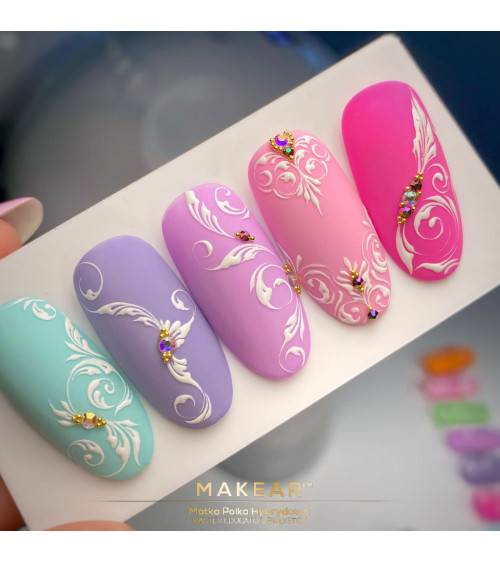 Gelinis nagų lakas Makear - 912 Love a lot special edition - 8ml