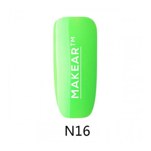 Gelinis nagų lakas Makear - Neon 16 - 8ml