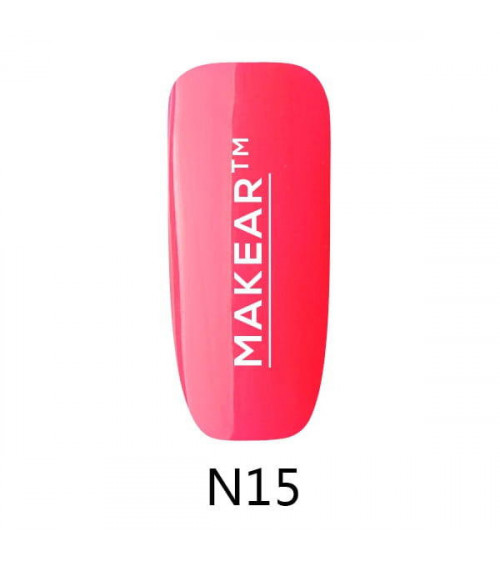 Gelinis nagų lakas Makear - Neon 15 - 8ml
