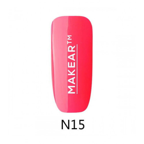 Gelinis nagų lakas Makear - Neon 15 - 8ml