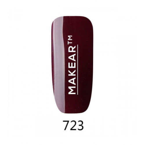 Gelinis nagų lakas Makear - 723 Glamour - 8ml