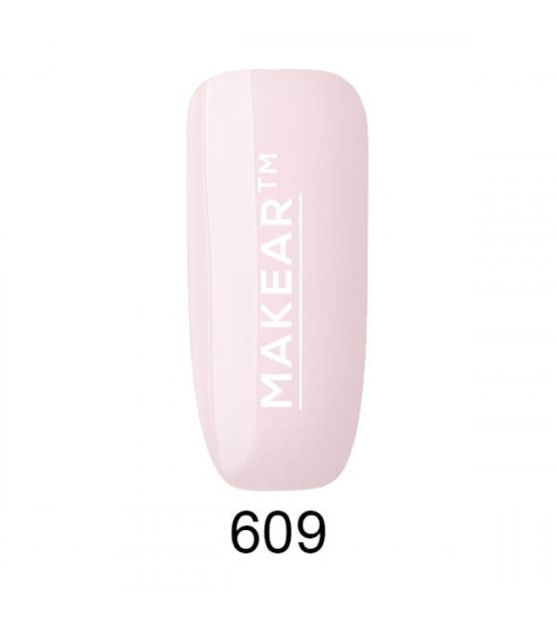 Gelinis nagų lakas Makear - 609  Lollipop - 8ml