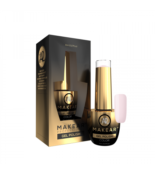 Gelinis nagų lakas Makear - 609  Lollipop - 8ml