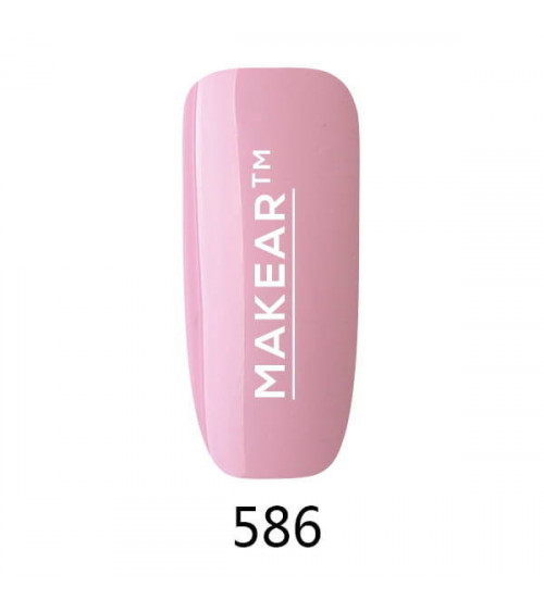 Gelinis nagų lakas Makear - 586 Lollipop - 8ml