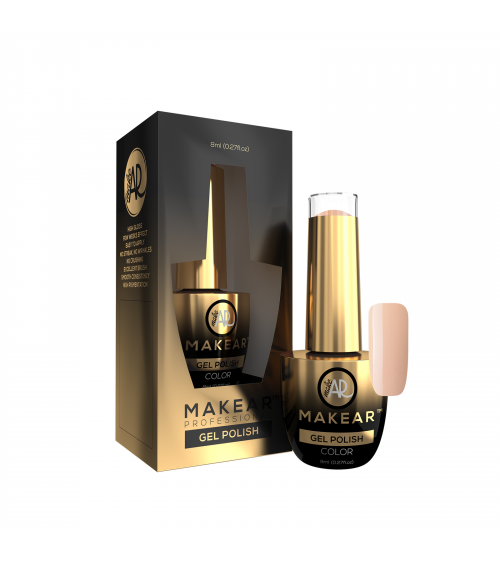 Gelinis nagų lakas Makear - 537 Lollipop - 8ml