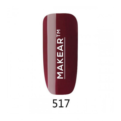 Gelinis nagų lakas Makear - 517 Lollipop - 8ml