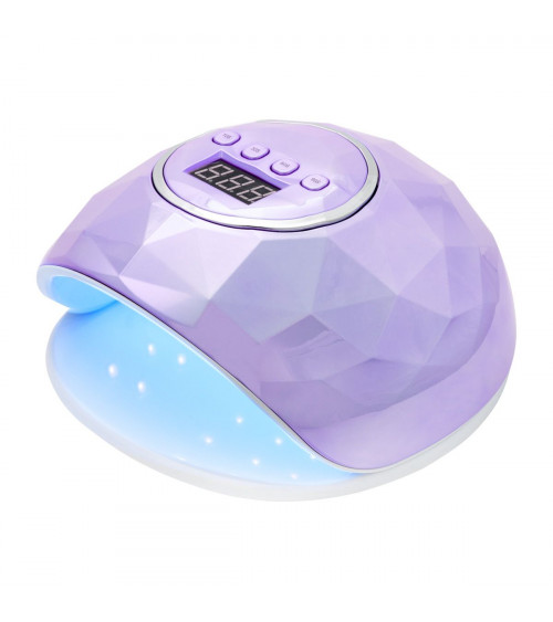 Hibridinė UV/LED lempa nagams SHINY 86W Violetinė