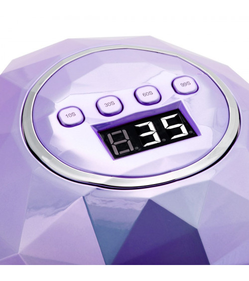 Hibridinė UV/LED lempa nagams SHINY 86W Violetinė