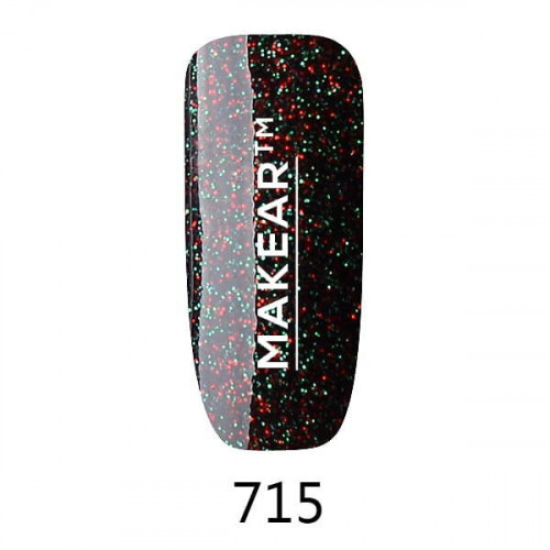 Gelinis nagų lakas Makear - Glamour 715 8ml