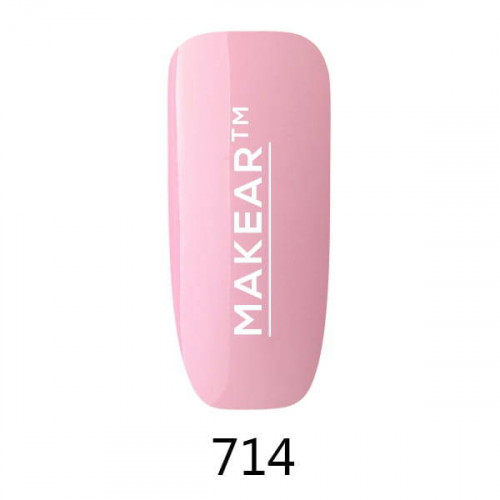 Gelinis nagų lakas Makear - Glamour 714 8ml