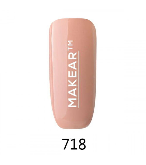 Gelinis nagų lakas Makear - Glamour 718 8ml