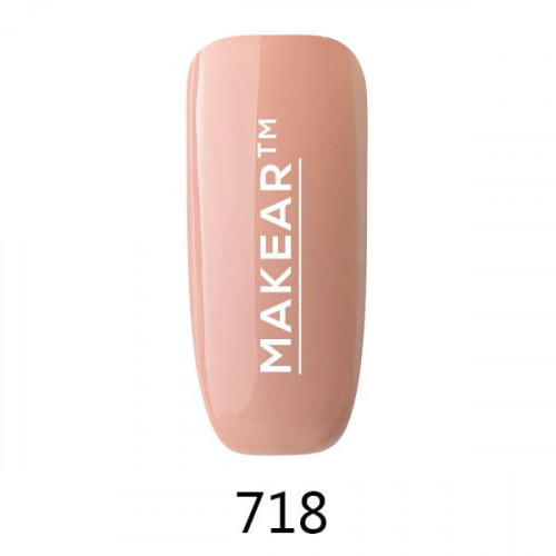 Gelinis nagų lakas Makear - Glamour 718 8ml