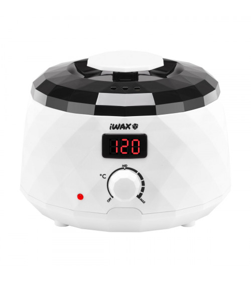 Vaško šildytuvas iWAX 400ml 100W Baltas