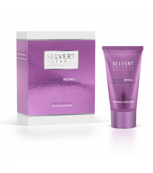 SELVERT THERMAL Emulsija prieš Odos Senėjimą su Retinoliu SPF15 50ml