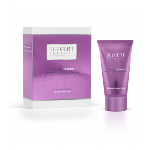 SELVERT THERMAL Emulsija prieš Odos Senėjimą su Retinoliu SPF15 50ml