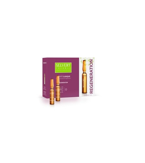 SELVERT THERMAL Regeneruojamasis Veido Koncentratas 10x2ml