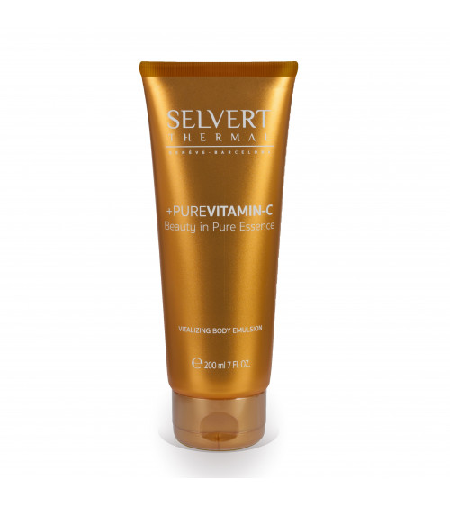 SELVERT THERMAL Emulsija Kūnui su Vitaminu C 200 ml
