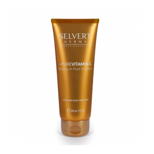 SELVERT THERMAL Emulsija Kūnui su Vitaminu C 200 ml
