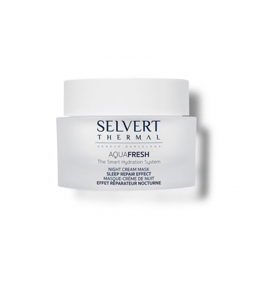 SELVERT THERMAL Odą Regeneruojanti Naktinė Kreminė Kaukė 100ml