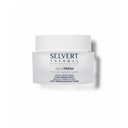 SELVERT THERMAL Odą Regeneruojanti Naktinė Kreminė Kaukė 100ml