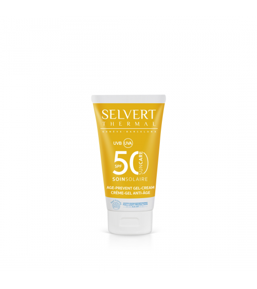 SELVERT THERMAL Apsauginis Kremas Gelis SPF50 50ml