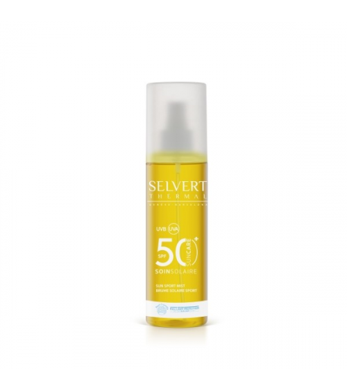 SELVERT THERMAL Apsauginė Bealiejė Dulksna Kūnui SPF50 200ml