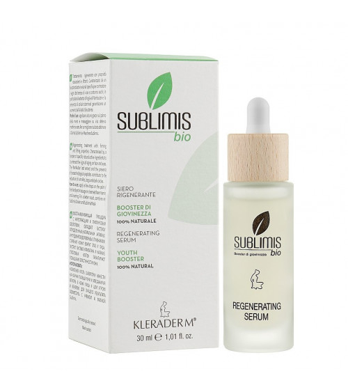 KLERADERM Regeneruojamasis Serumas Busteris Sublimis BIO 30ml