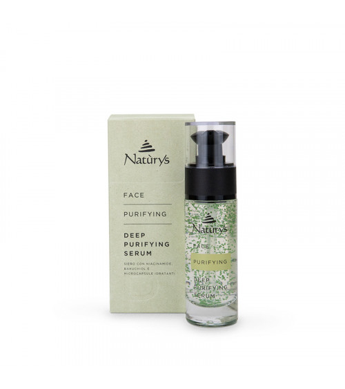 NATURYS Giliai Valantis Serumas su Bakučioliu Vitaminu C ir Drėkinamosiomis Mikrokapsulėmis 30ml