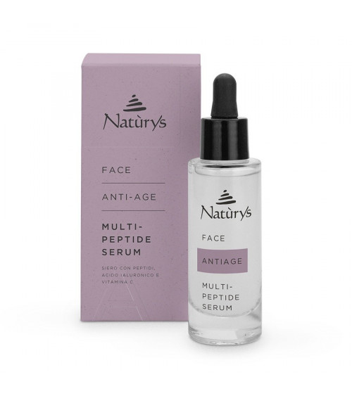 NATURYS Serumas su Peptidais ir Hialurono Rūgštimi Vit. C 30ml