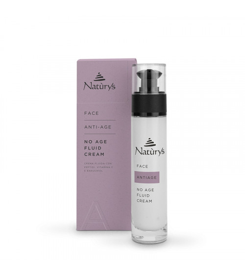 NATURYS Fluidinis Kremas su Peptidais Hialurono Rūgštimi ir Bakučioliu 50ml
