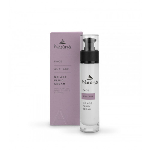 NATURYS Fluidinis Kremas su Peptidais Hialurono Rūgštimi ir Bakučioliu 50ml