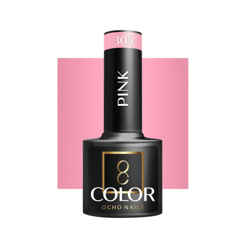 Hibridinis gelinis lakas OCHO NAILS pink 305 5ml