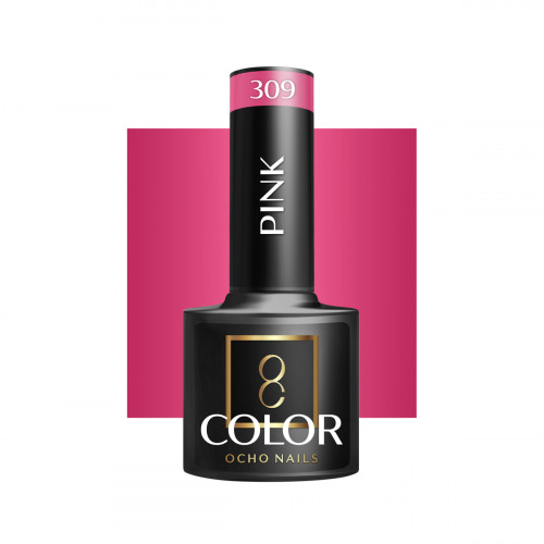 Hibridinis gelinis lakas OCHO NAILS pink 309 5ml