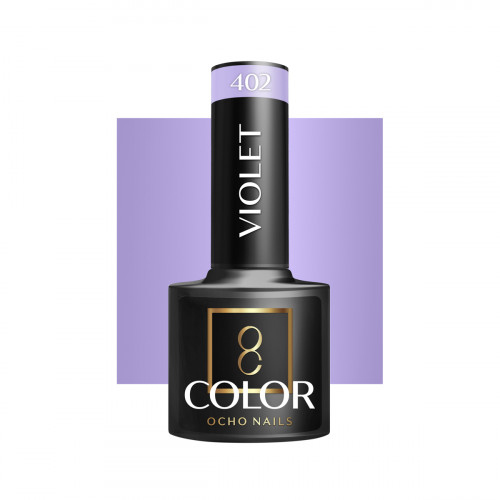 Hibridinis gelinis lakas OCHO NAILS violet 402 5ml